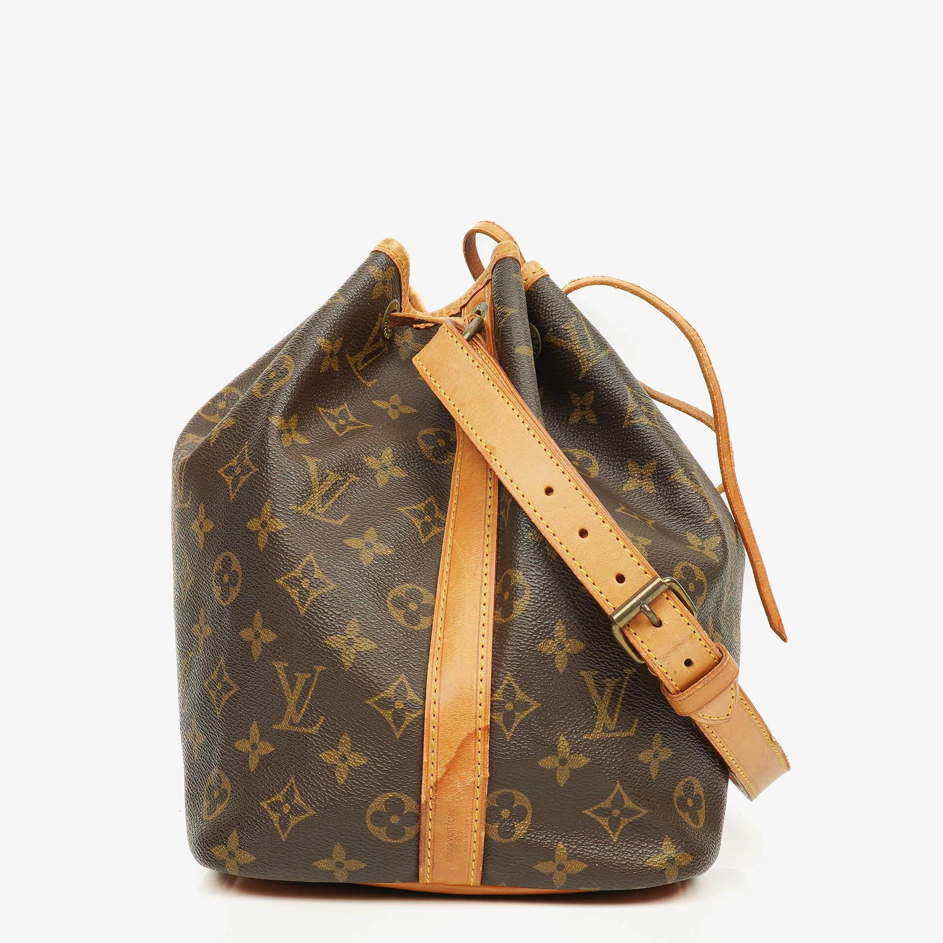Louis Vuitton Petit Noé Monogram Canvas Schultertasche