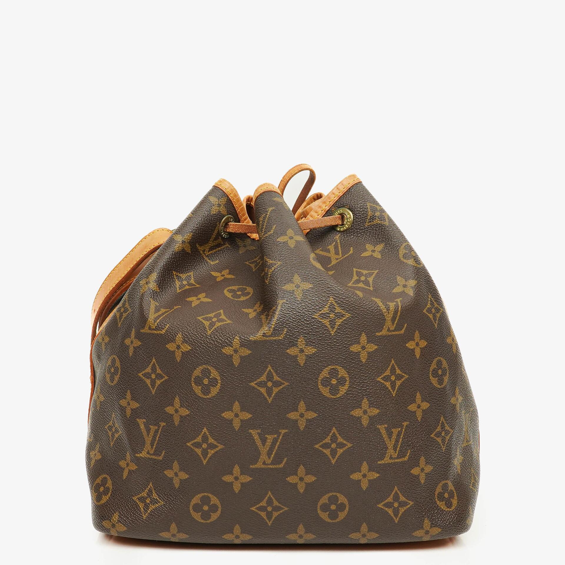 Louis Vuitton Petit Noé Monogram Canvas Schultertasche