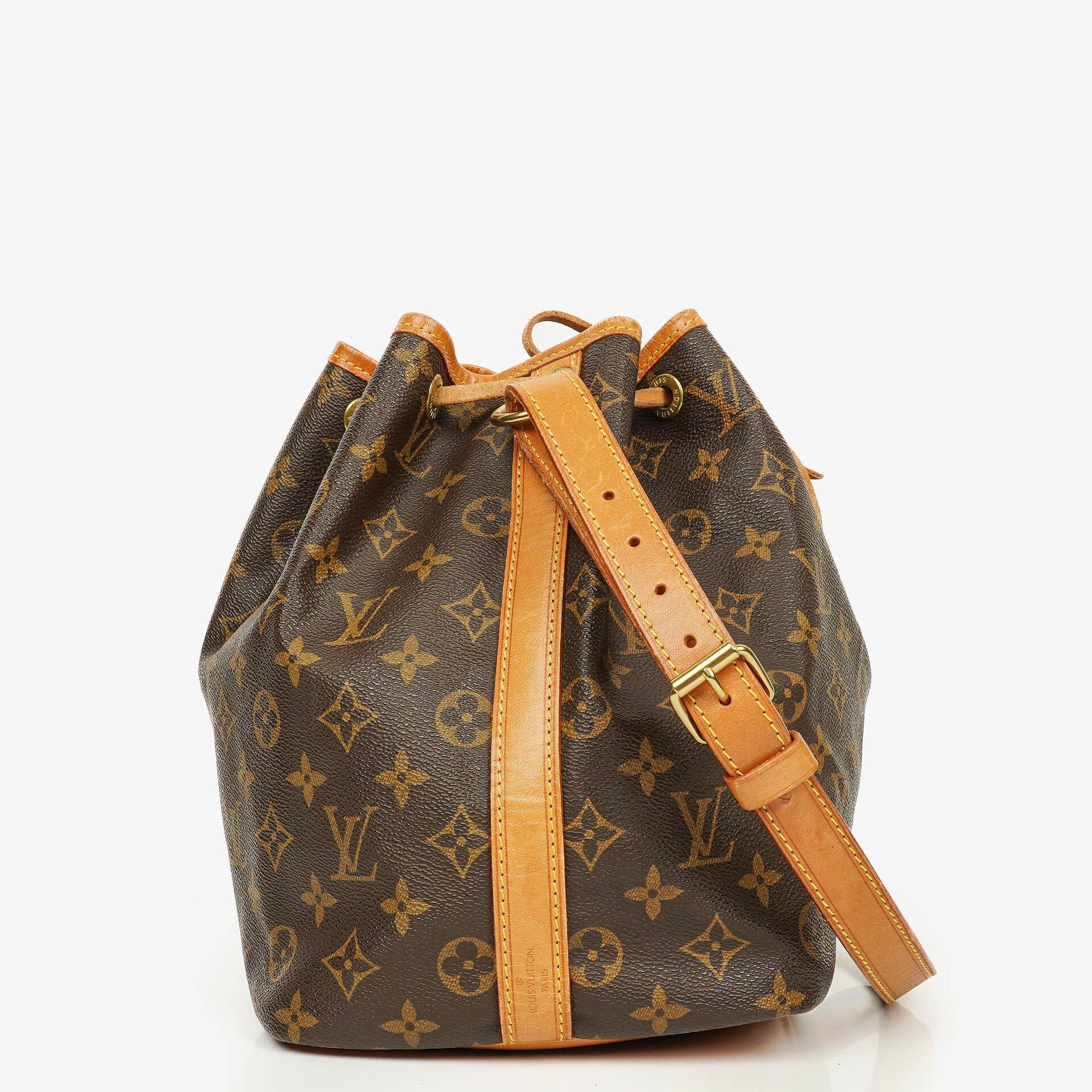 Louis Vuitton Petit Noé Schultertasche aus Monogram Canvas