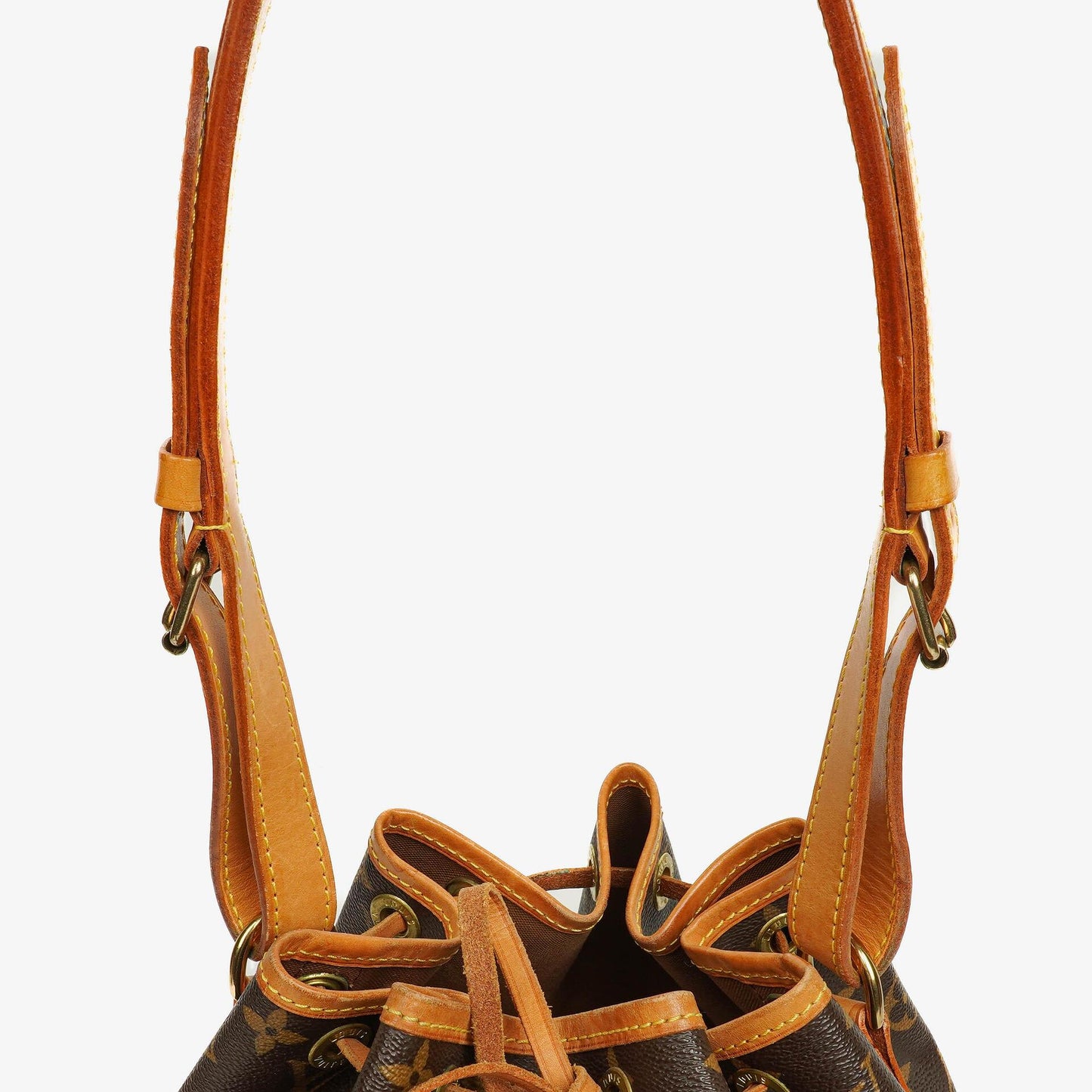 Louis Vuitton Petit Noe Schultertasche aus Monogram Canvas