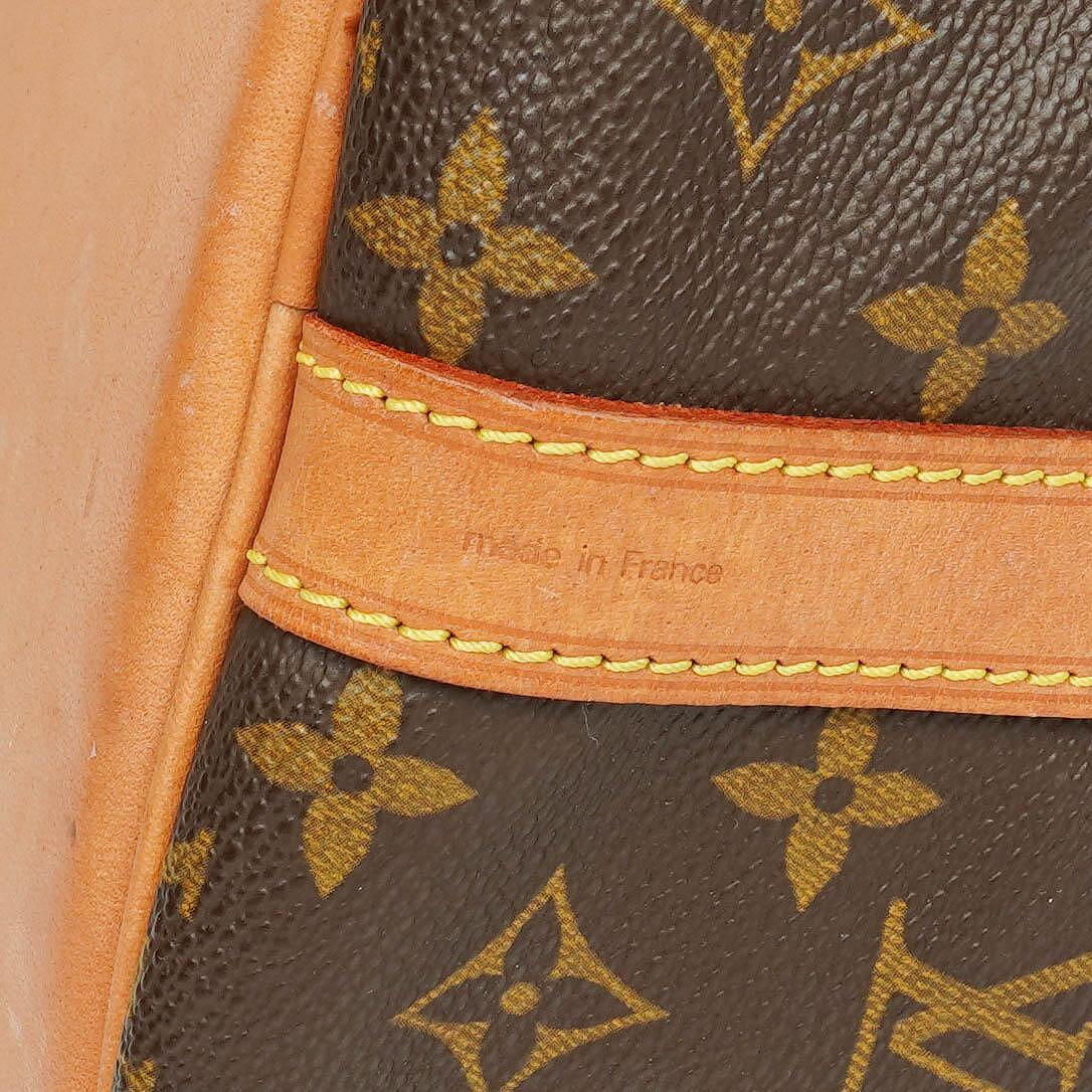 Louis Vuitton Petit Noé Schultertasche aus Monogram Canvas