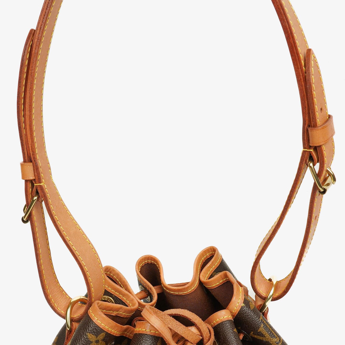 Louis Vuitton Petit Noé Schultertasche aus Monogram Canvas