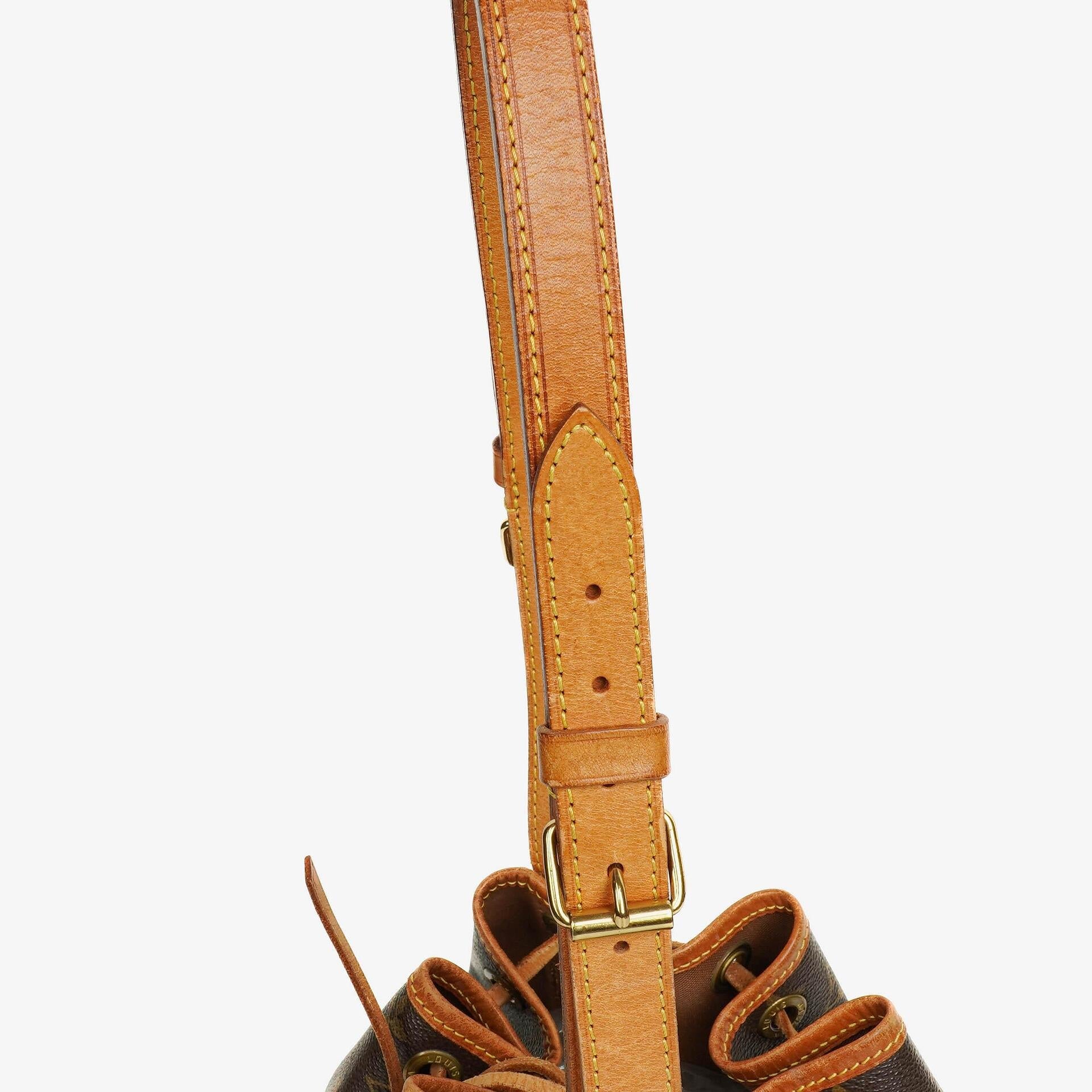 Louis Vuitton Petit Noe Schultertasche aus Monogramm Canvas