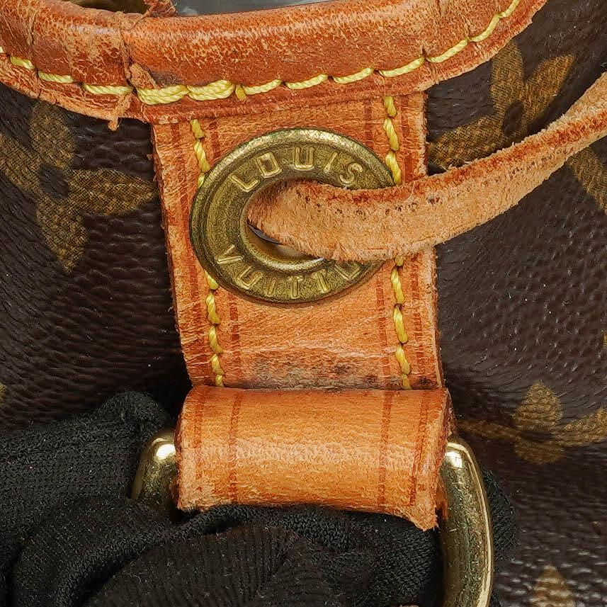Louis Vuitton Petit Noe Schultertasche aus Monogramm Canvas