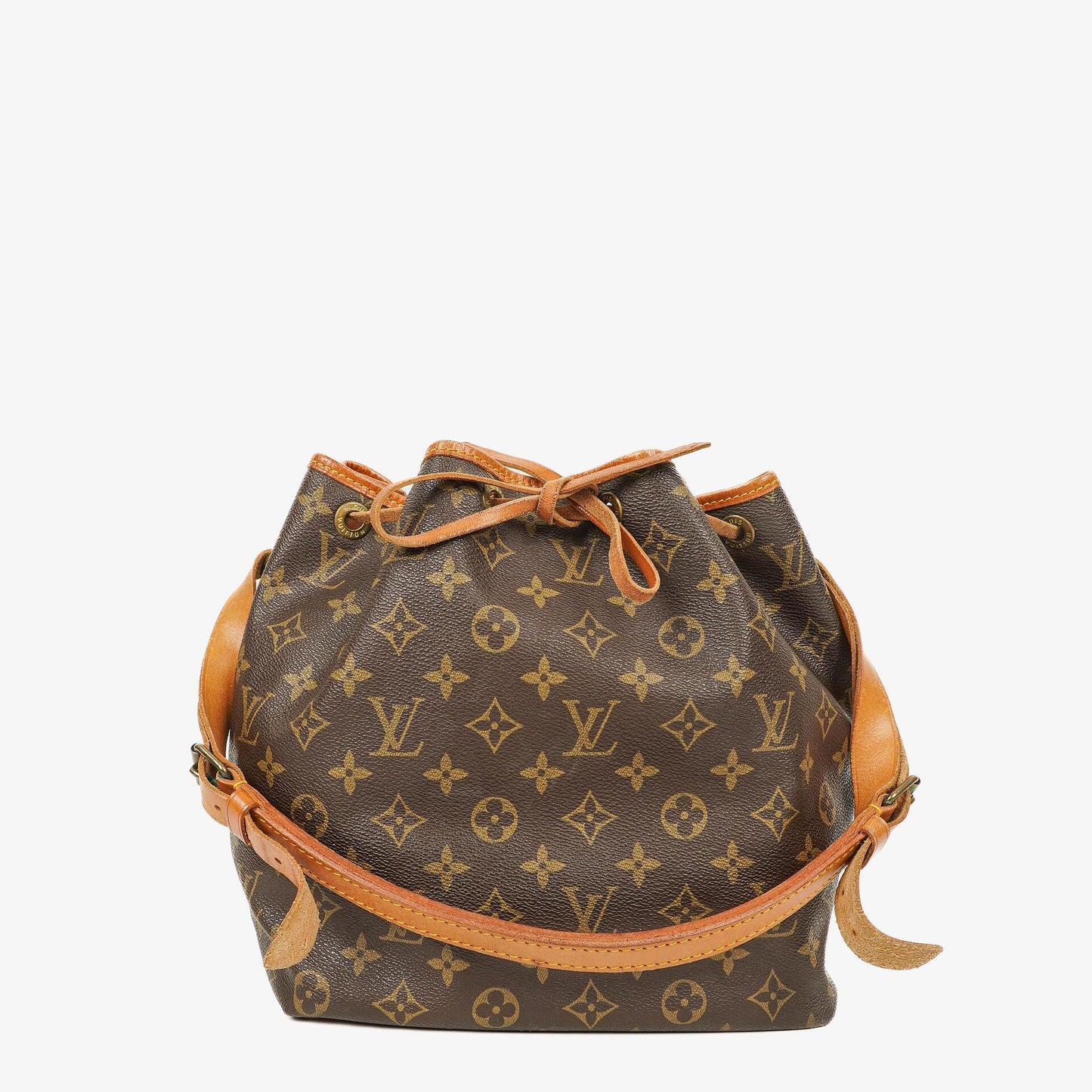 Louis Vuitton Petit Noé Schultertasche aus Monogram Canvas