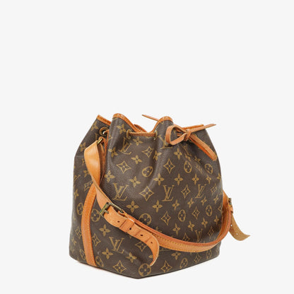 Louis Vuitton Petit Noé Schultertasche aus Monogram Canvas