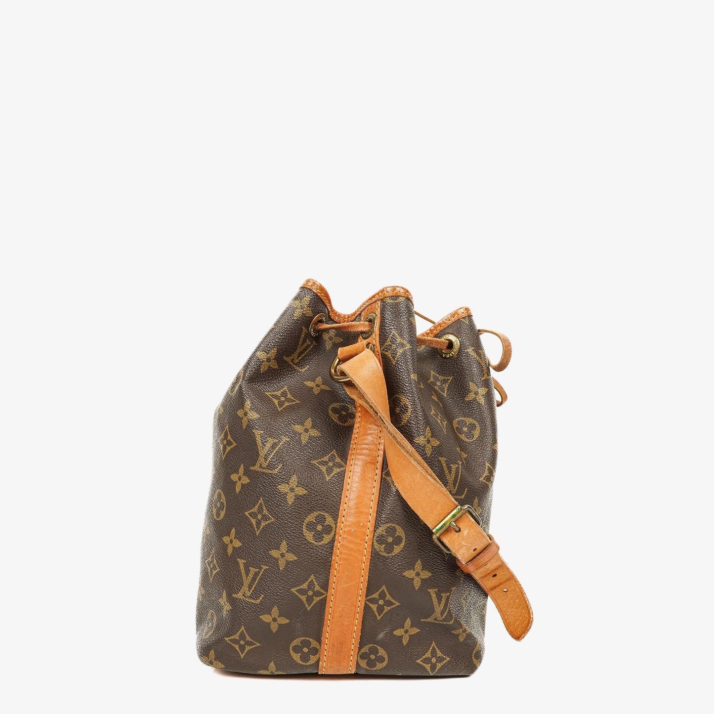 Louis Vuitton Petit Noé Schultertasche aus Monogram Canvas