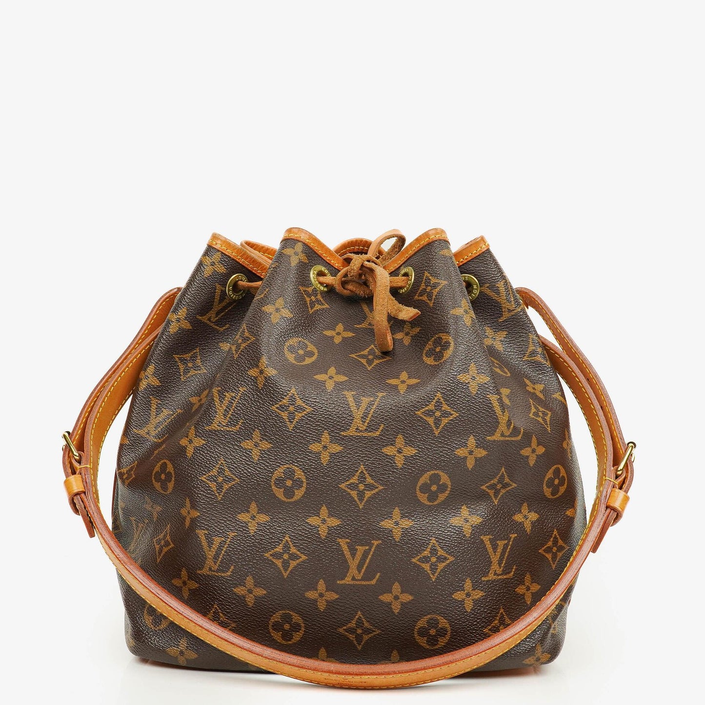 Louis Vuitton Petit Noe Monogram Canvas Schultertasche