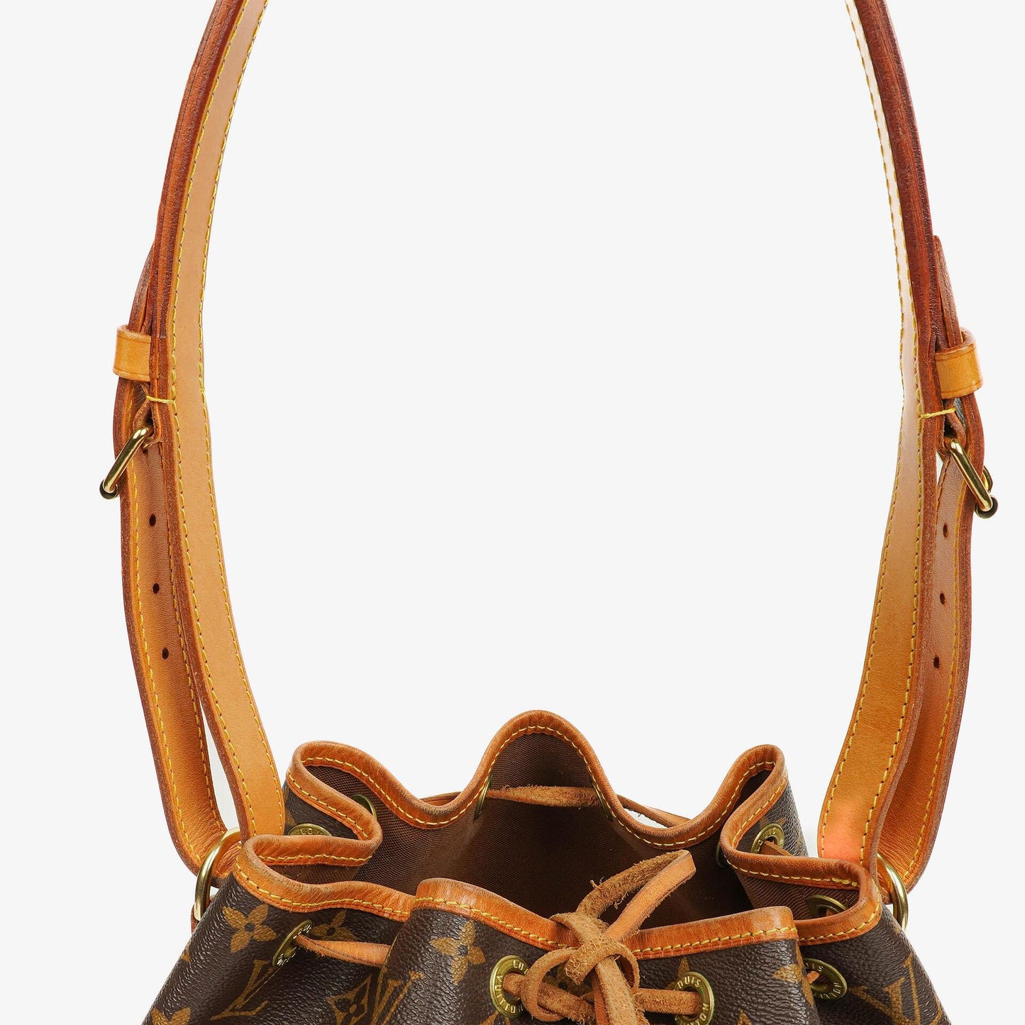 Louis Vuitton Petit Noe Monogram Canvas Schultertasche