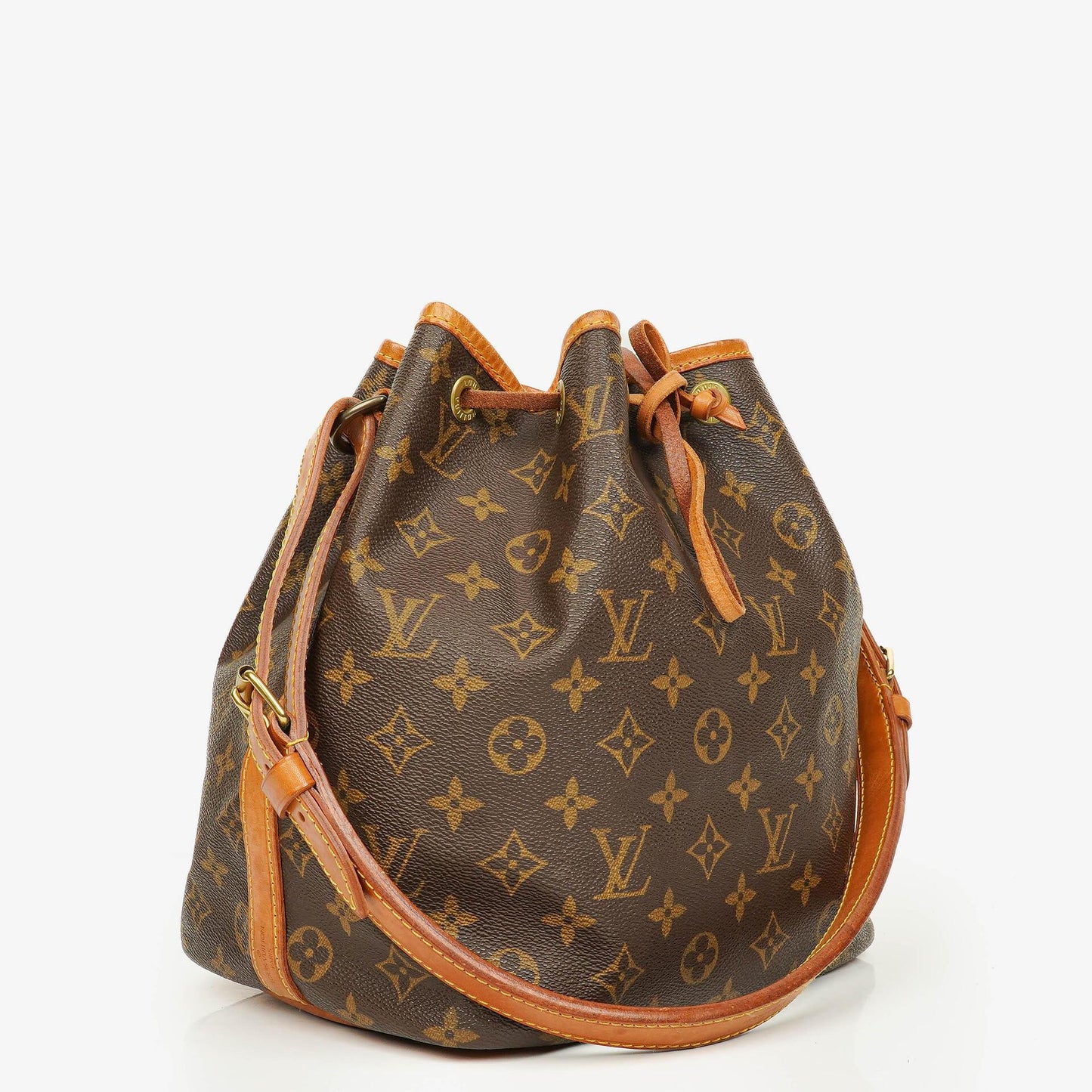 Louis Vuitton Petit Noé Schultertasche aus Monogram Canvas