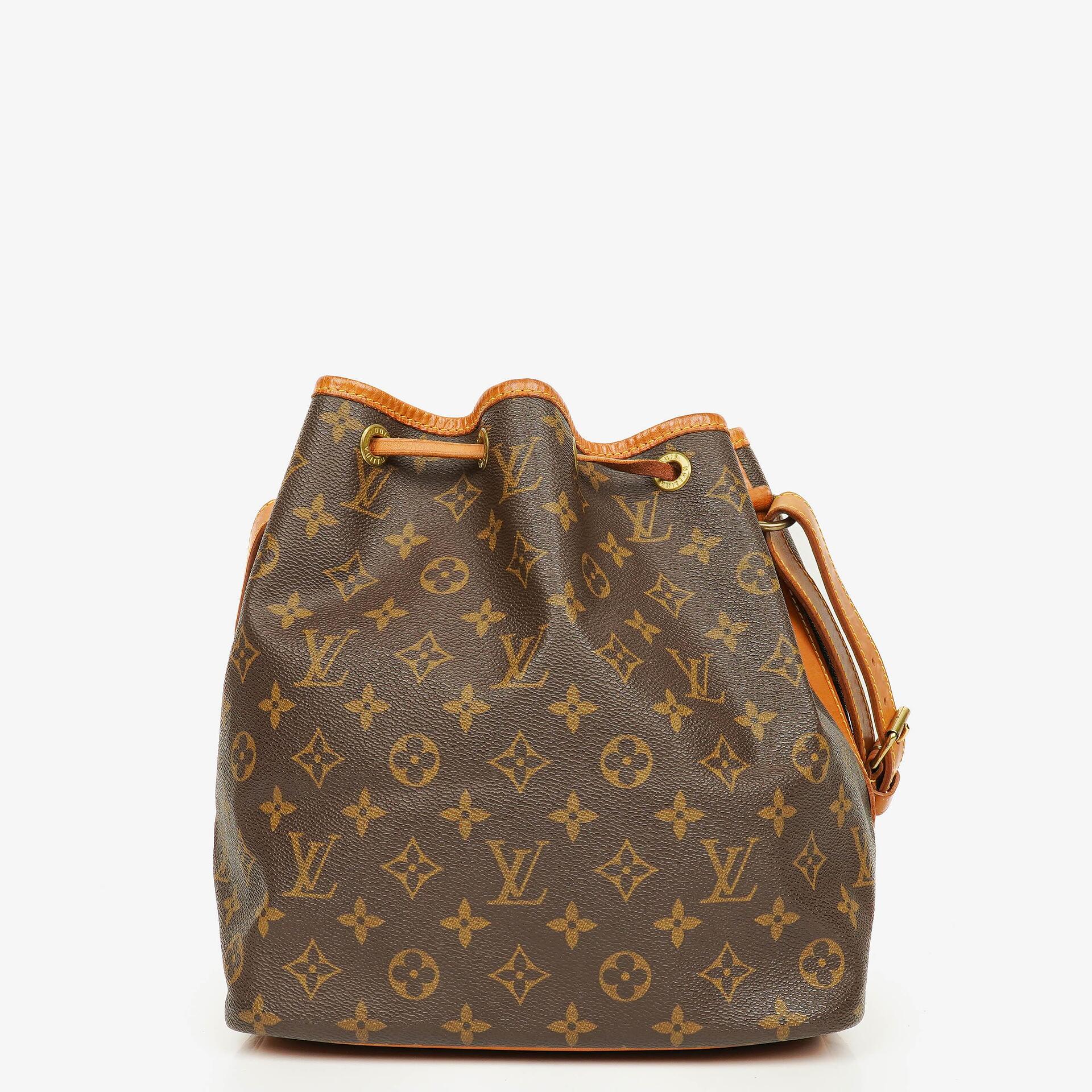 Louis Vuitton Petit Noé Schultertasche aus Monogram Canvas