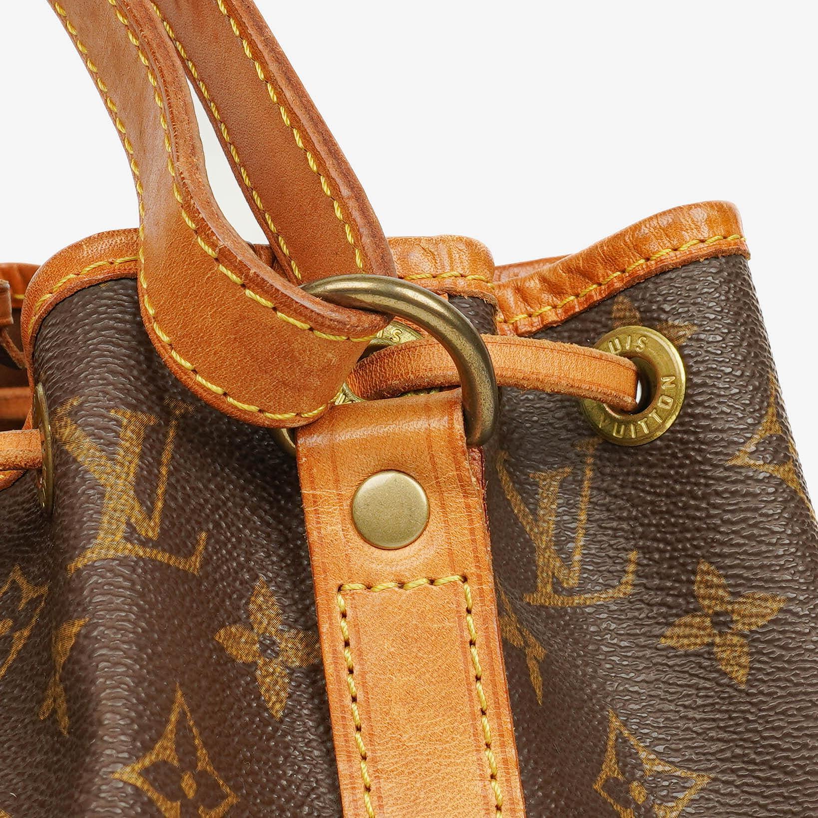 Louis Vuitton Petit Noé Schultertasche aus Monogram Canvas