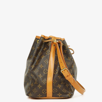 Louis Vuitton Petit Noe Schultertasche aus Monogram Canvas