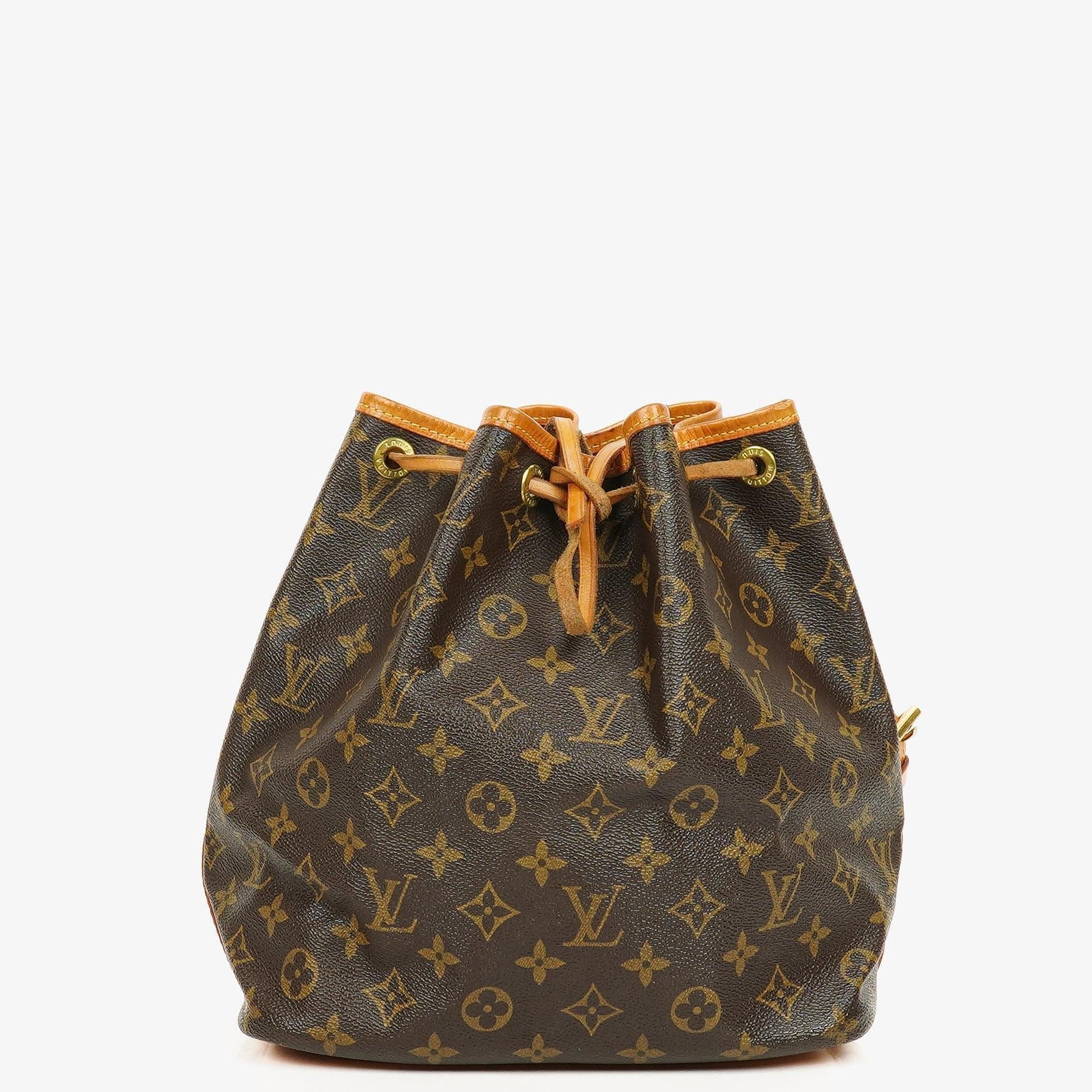 Louis Vuitton Petit Noe Schultertasche aus Monogram Canvas
