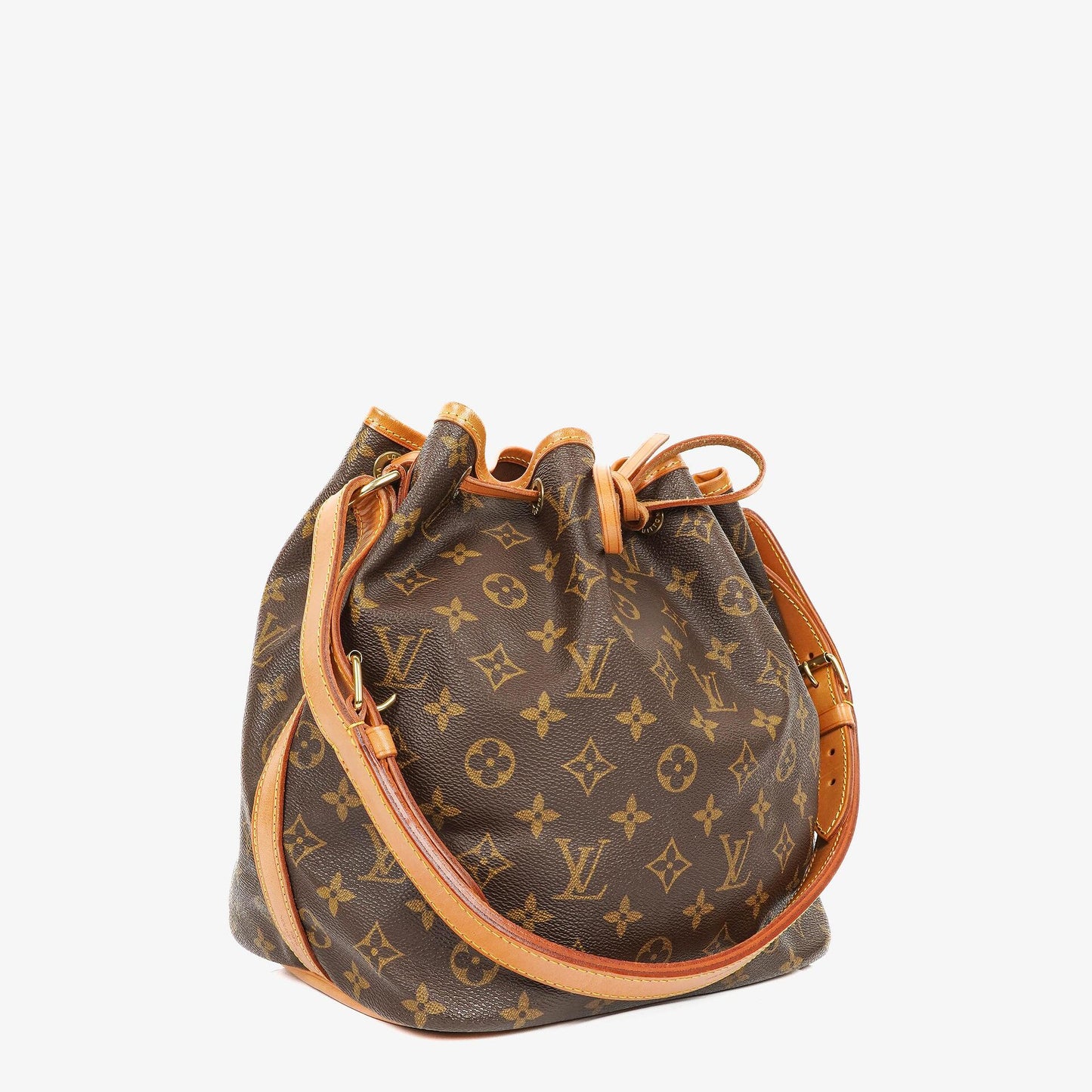 Louis Vuitton Petit Noe Schultertasche aus Monogram Canvas