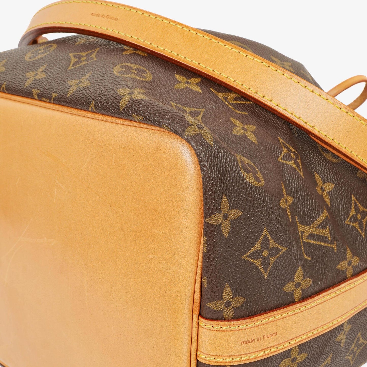 Louis Vuitton Petit Noe Schultertasche aus Monogram Canvas