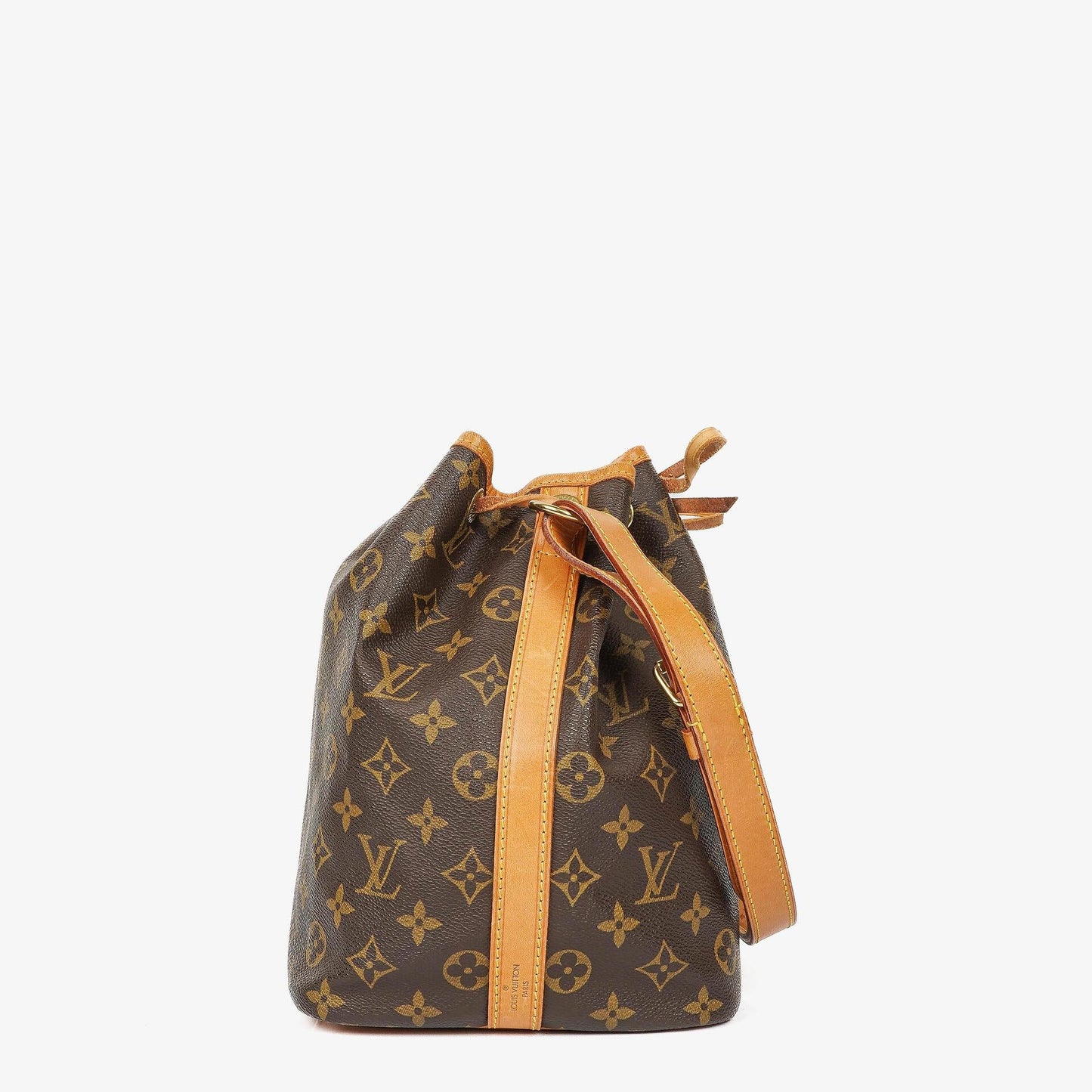 Louis Vuitton Petit Noe Schultertasche aus Monogramm Canvas
