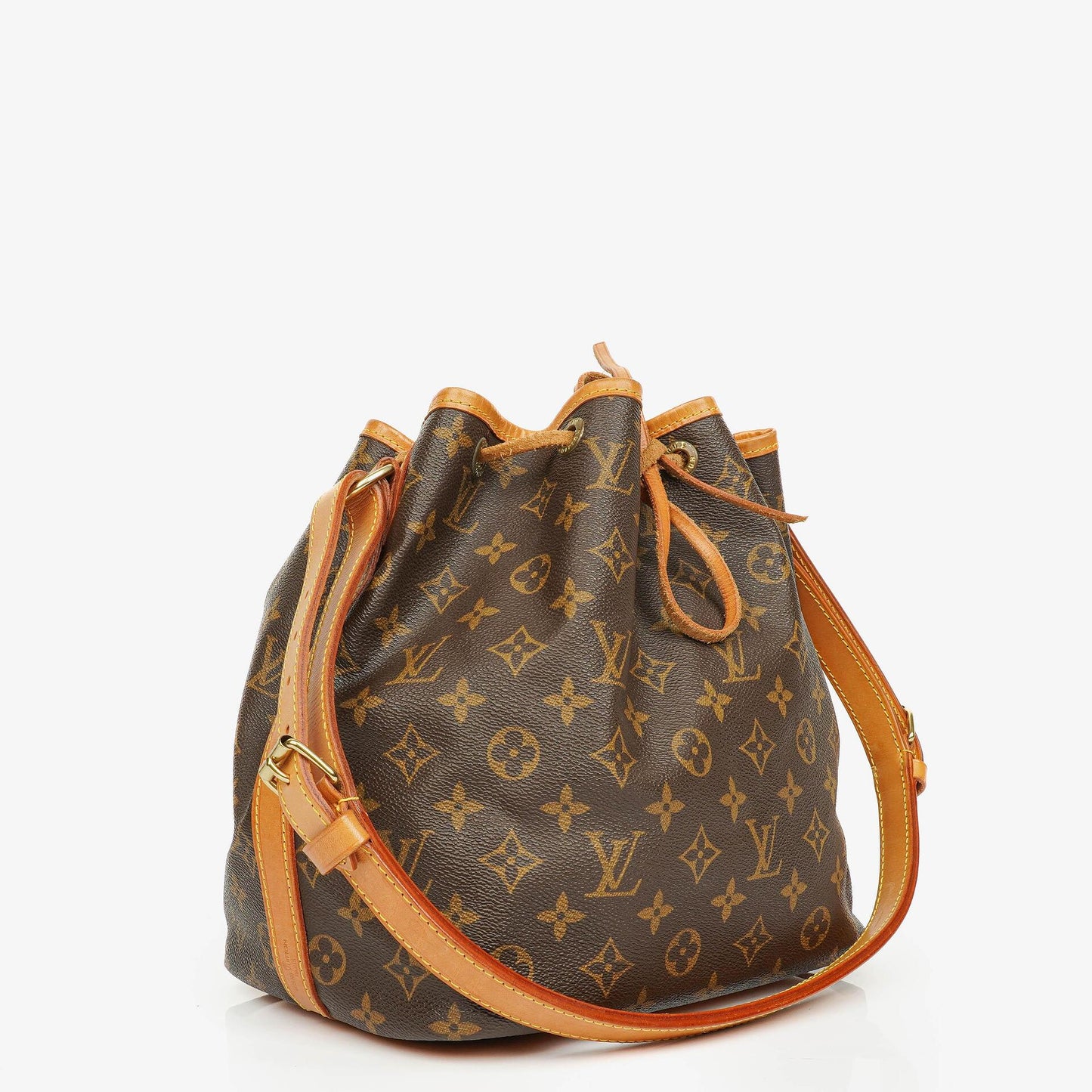 Louis Vuitton Petit Noé Schultertasche aus Monogramm Canvas