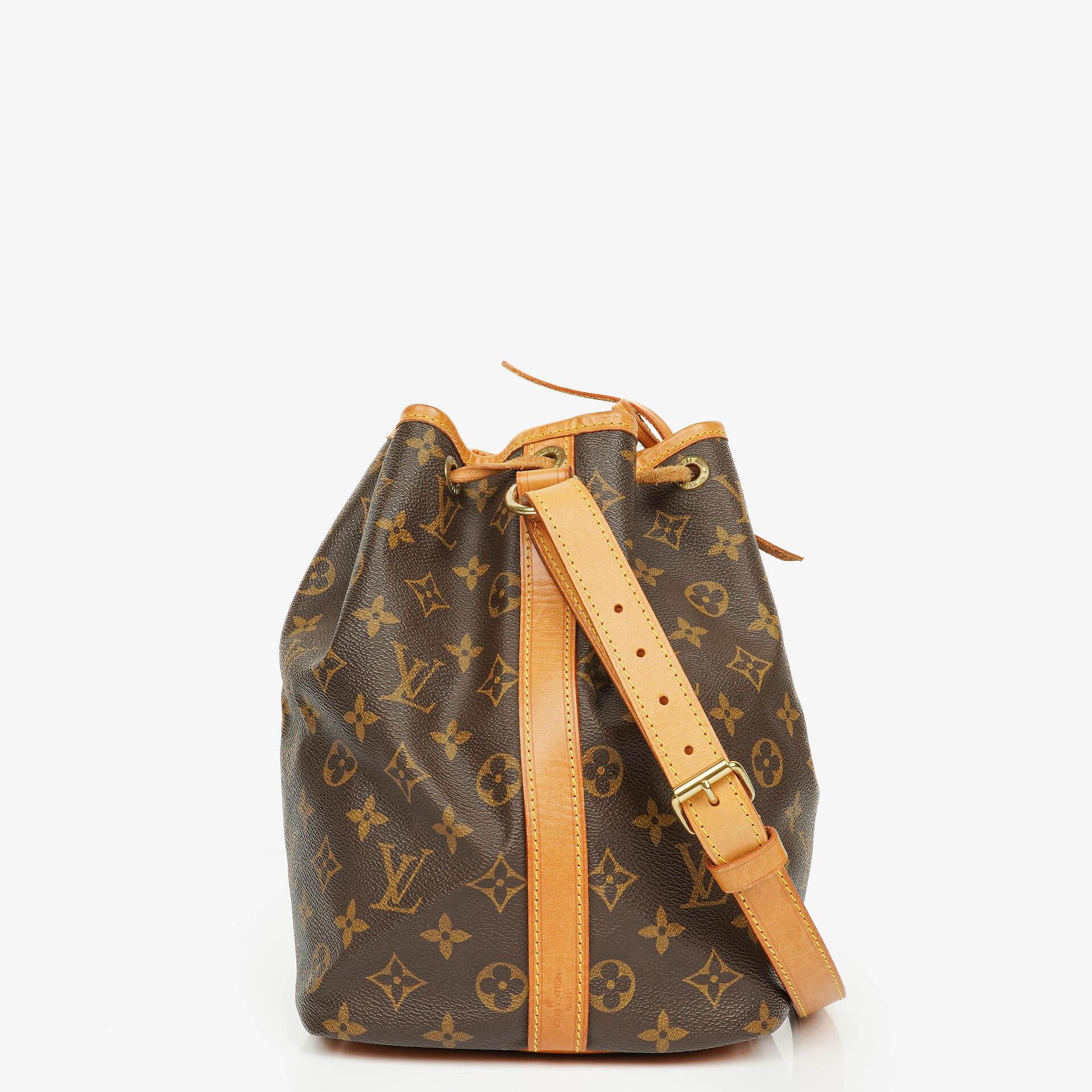 Louis Vuitton Petit Noé Schultertasche aus Monogramm Canvas