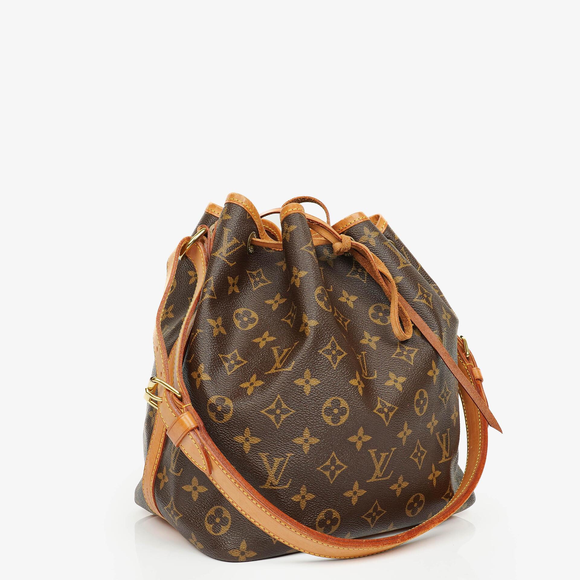 Louis Vuitton Petit Noé Schultertasche aus Monogram Canvas