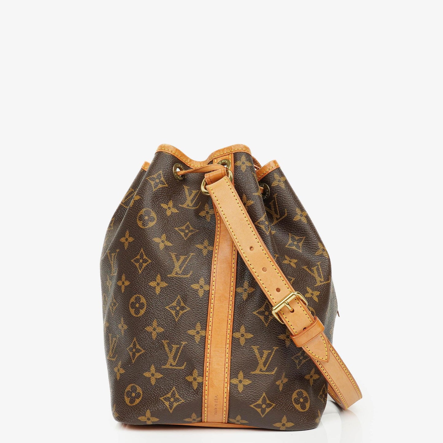 Louis Vuitton Petit Noé Schultertasche aus Monogram Canvas