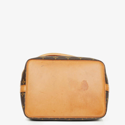 Louis Vuitton Petit Noé Schultertasche aus Monogram Canvas