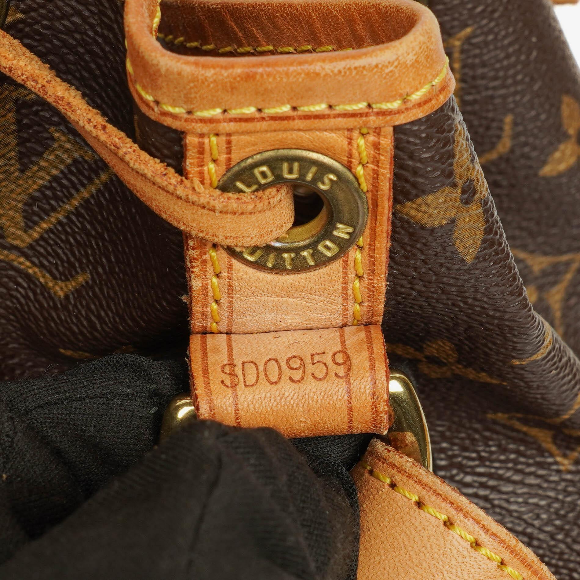 Louis Vuitton Petit Noé Schultertasche aus Monogram Canvas