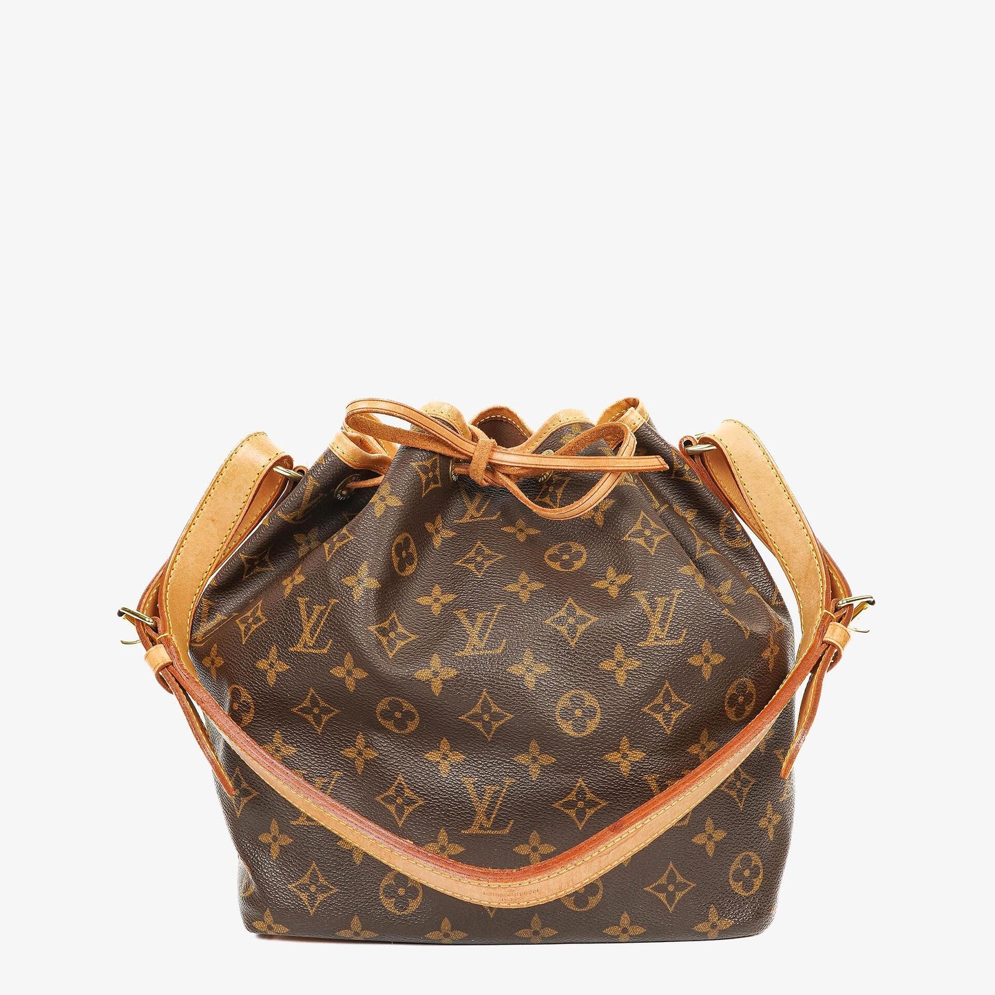 Louis Vuitton Petit Noé Schultertasche aus Monogram Canvas