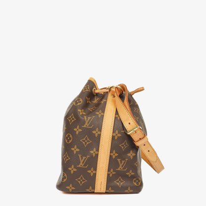 Louis Vuitton Petit Noé Schultertasche aus Monogram Canvas