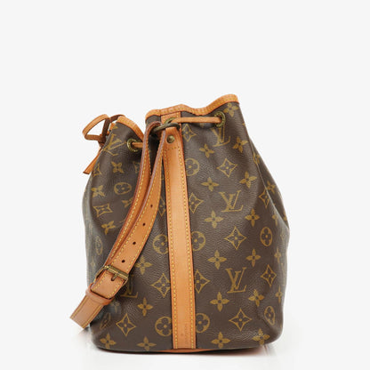 Louis Vuitton Petit Noé Schultertasche aus Monogram Canvas