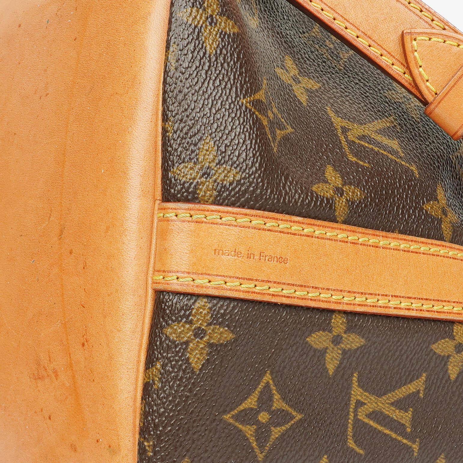 Louis Vuitton Petit Noe Monogramm Canvas Schultertasche