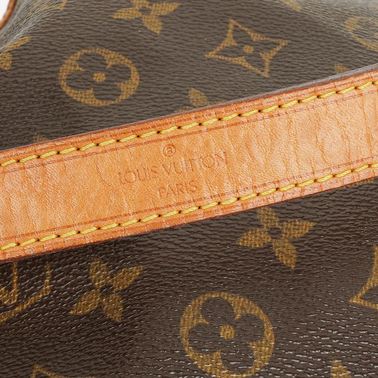 Louis Vuitton Petit Noe Monogramm Canvas Schultertasche