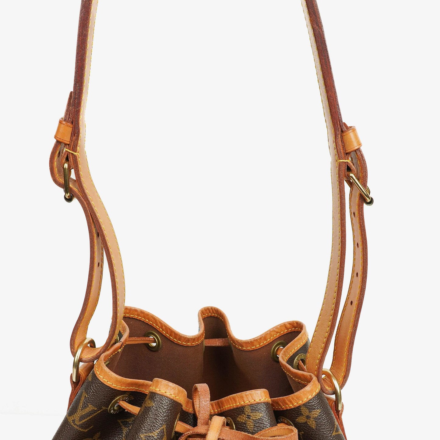 Louis Vuitton Petit Noe Monogramm Canvas Schultertasche