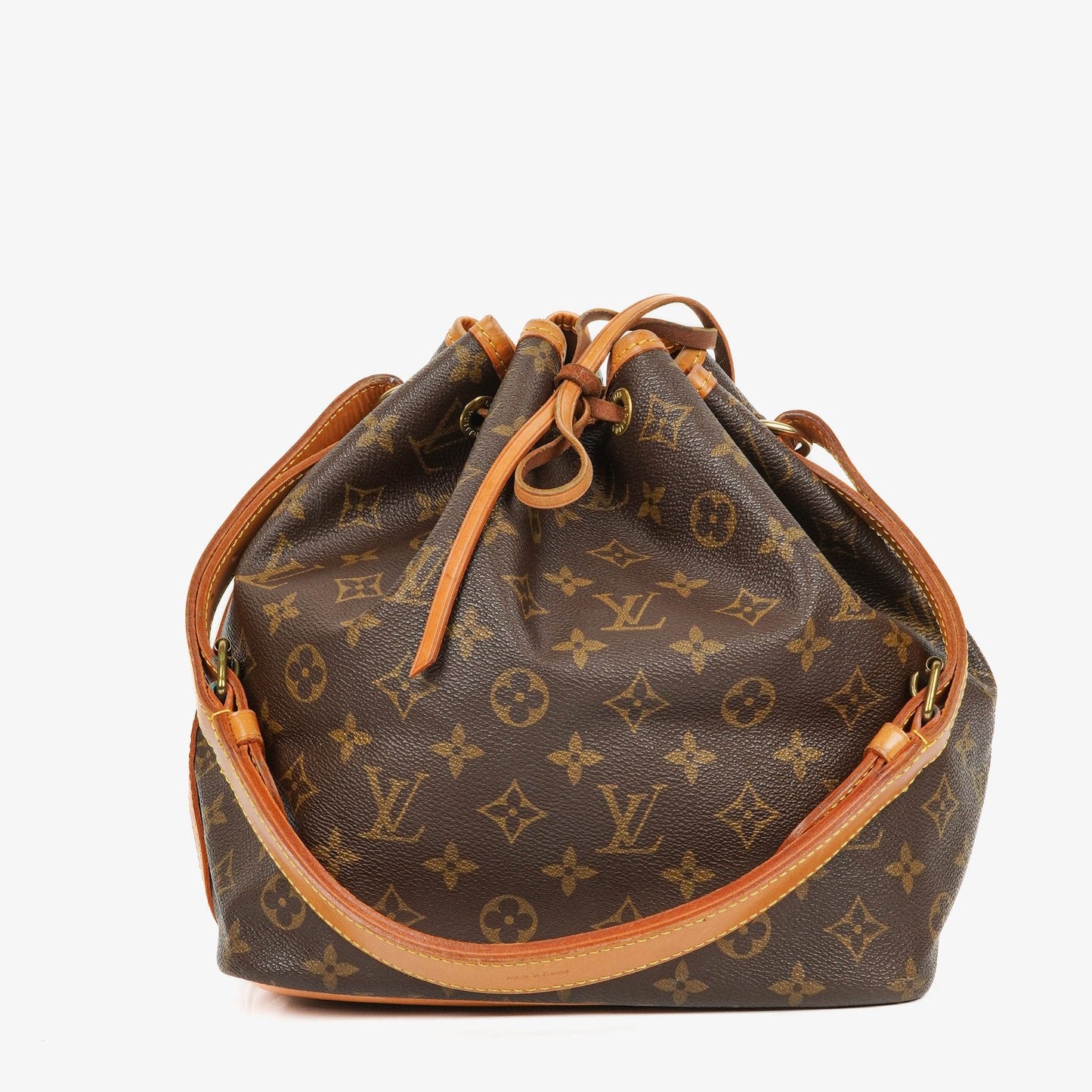 Louis Vuitton Petit Noé Schultertasche aus Monogram Canvas