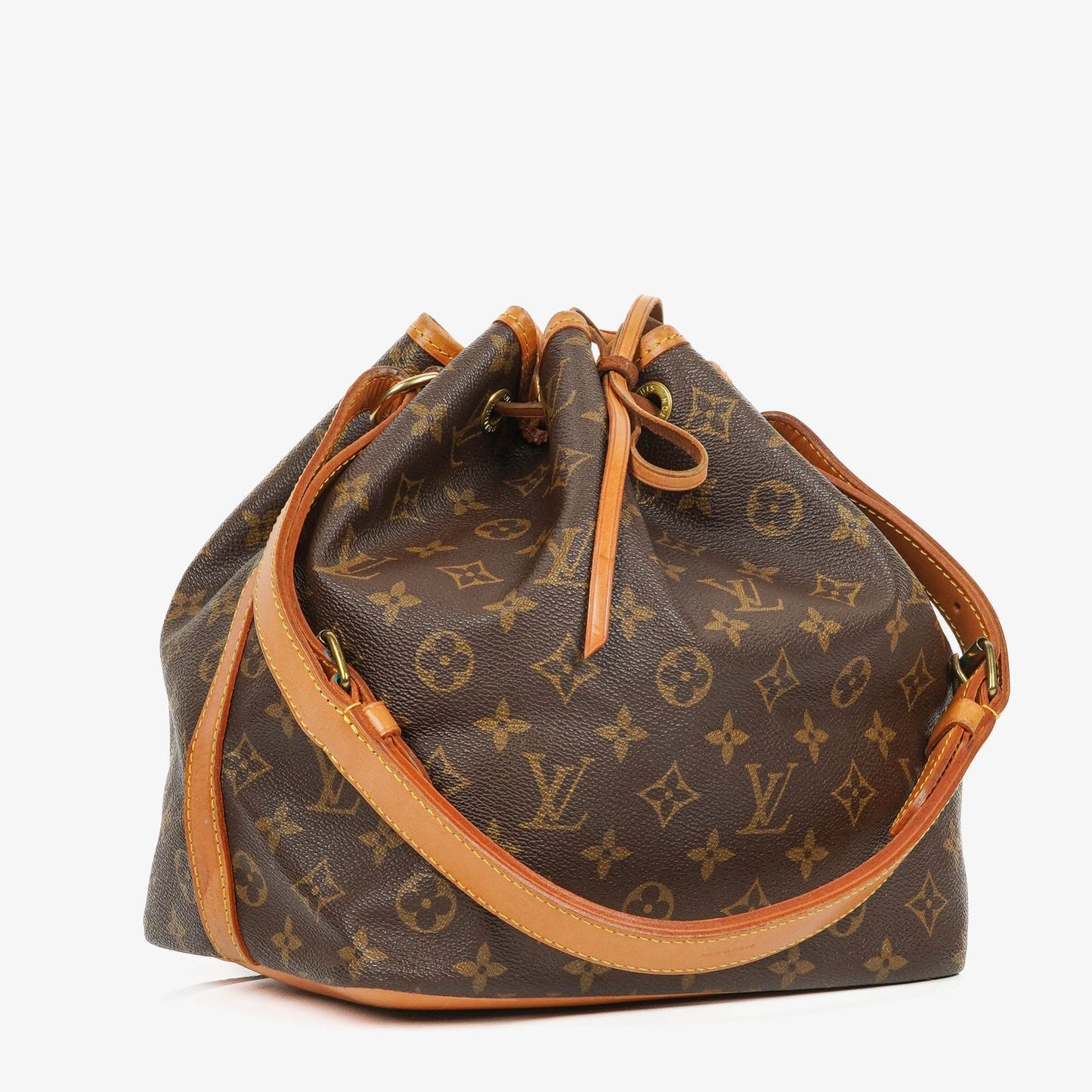 Louis Vuitton Petit Noé Schultertasche aus Monogram Canvas