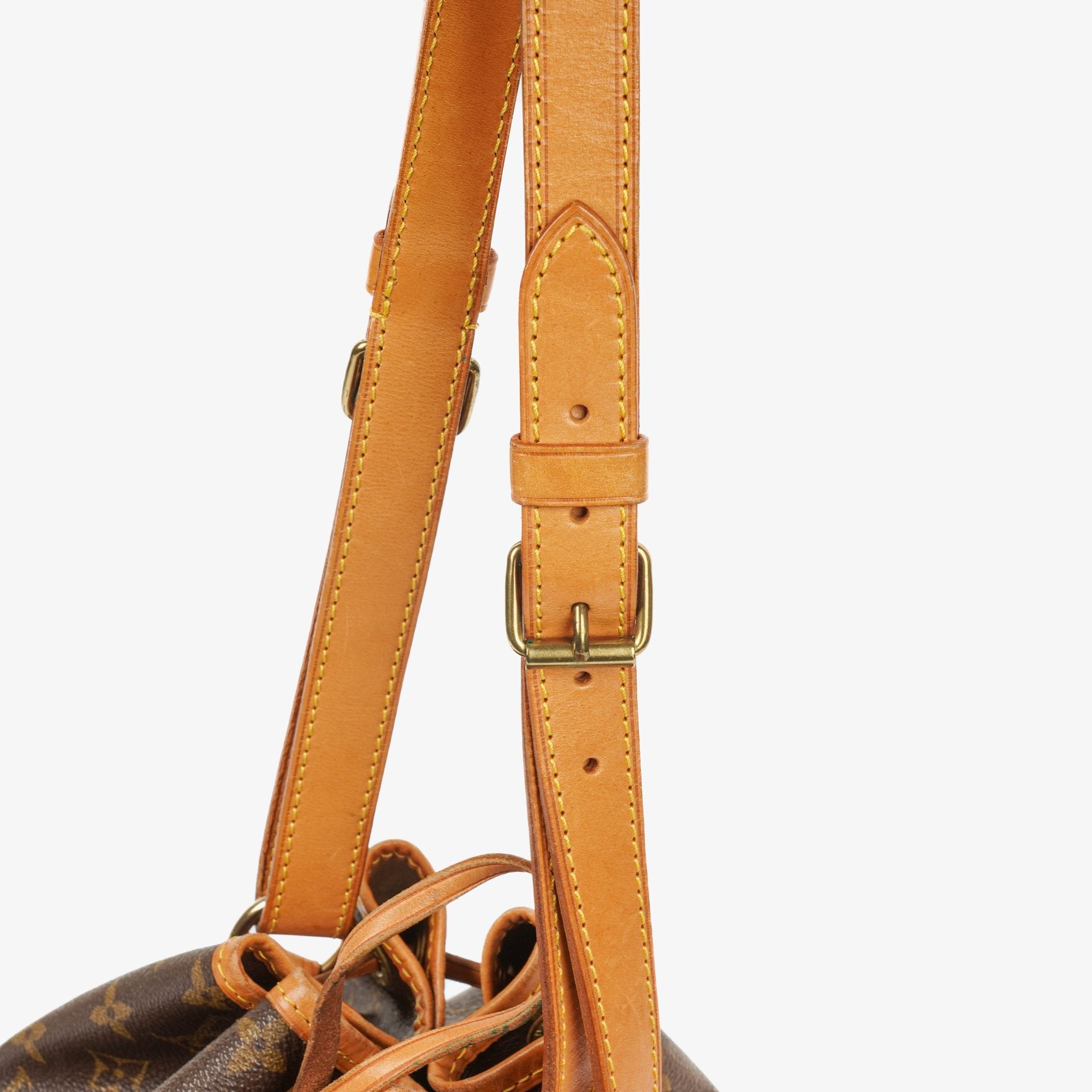 Louis Vuitton Petit Noé Schultertasche aus Monogram Canvas