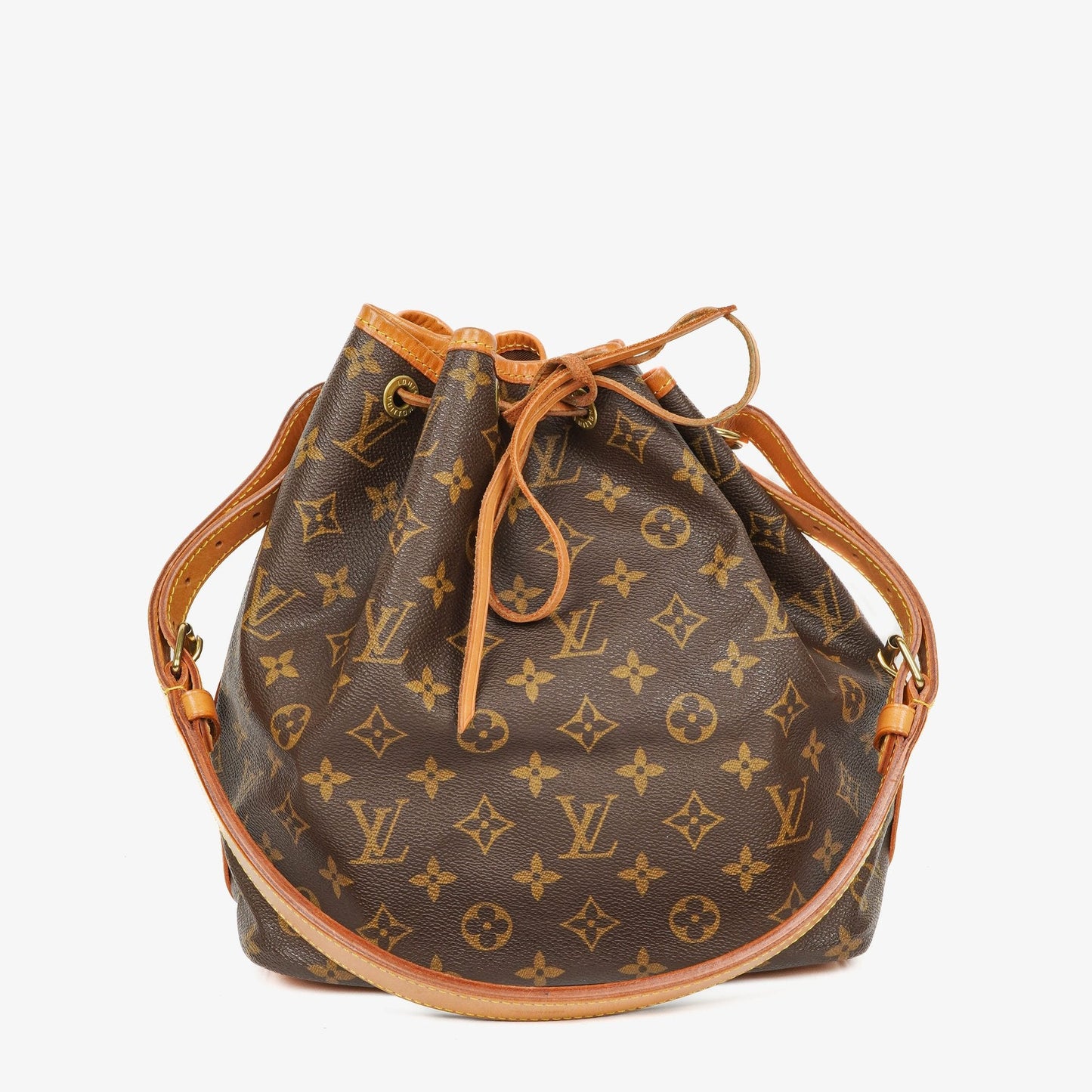Louis Vuitton Petit Noe Schultertasche aus Monogram Canvas