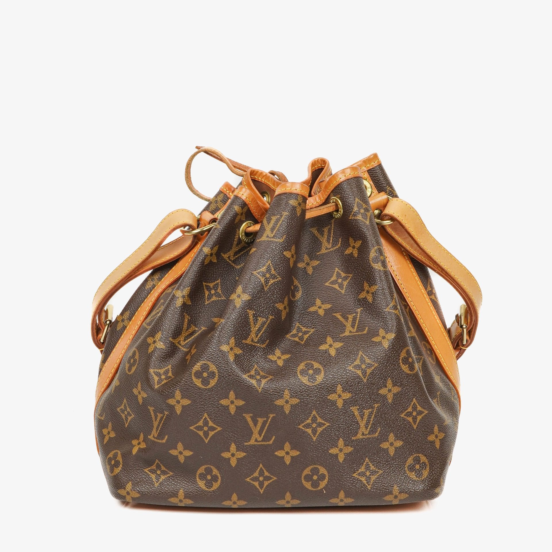 Louis Vuitton Petit Noe Schultertasche aus Monogram Canvas