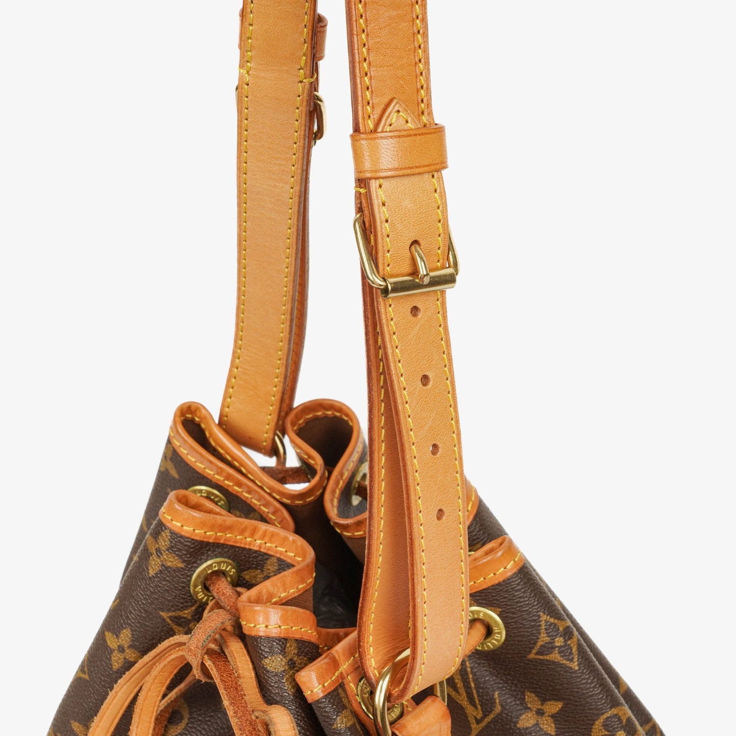 Louis Vuitton Petit Noe Schultertasche aus Monogram Canvas