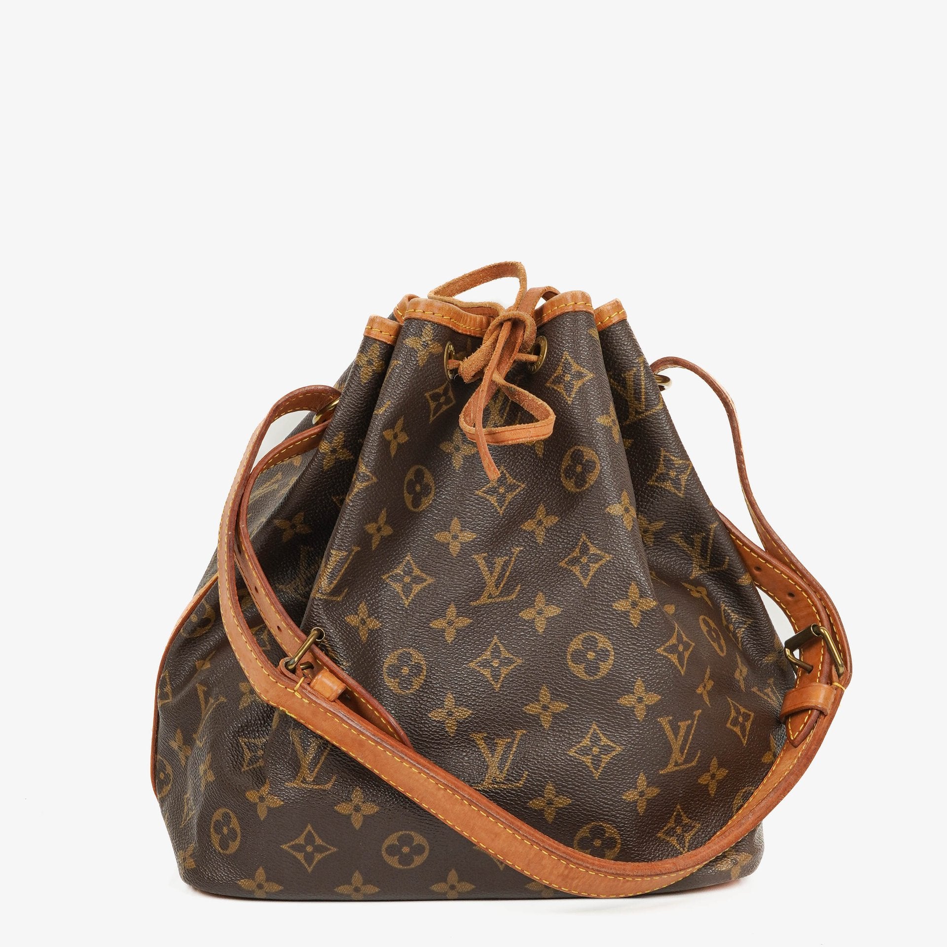 Louis Vuitton Petit Noe Schultertasche aus Monogram Canvas