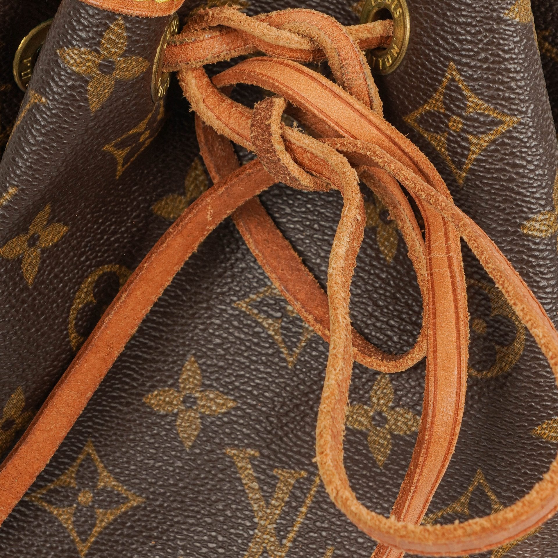 Louis Vuitton Petit Noe Schultertasche aus Monogram Canvas