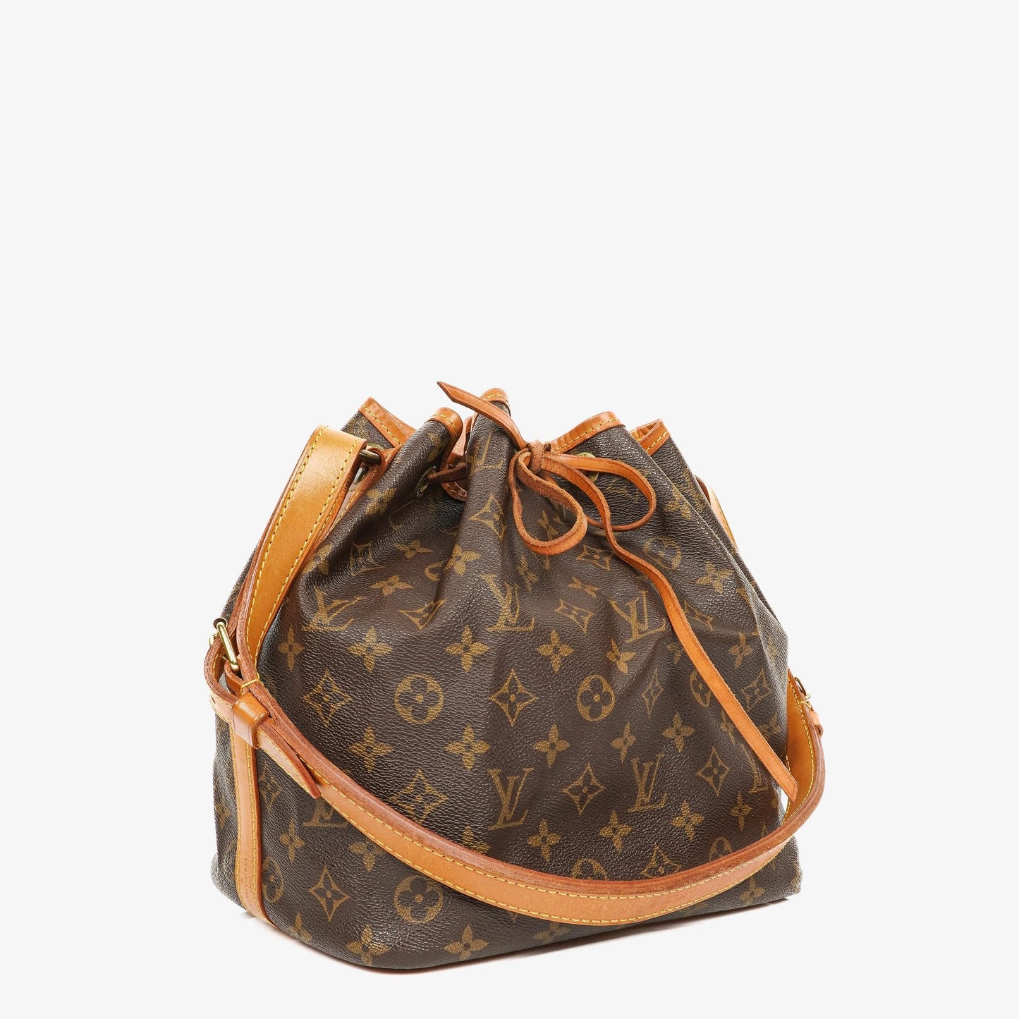 Louis Vuitton Petit Noe Schultertasche aus Monogram Canvas