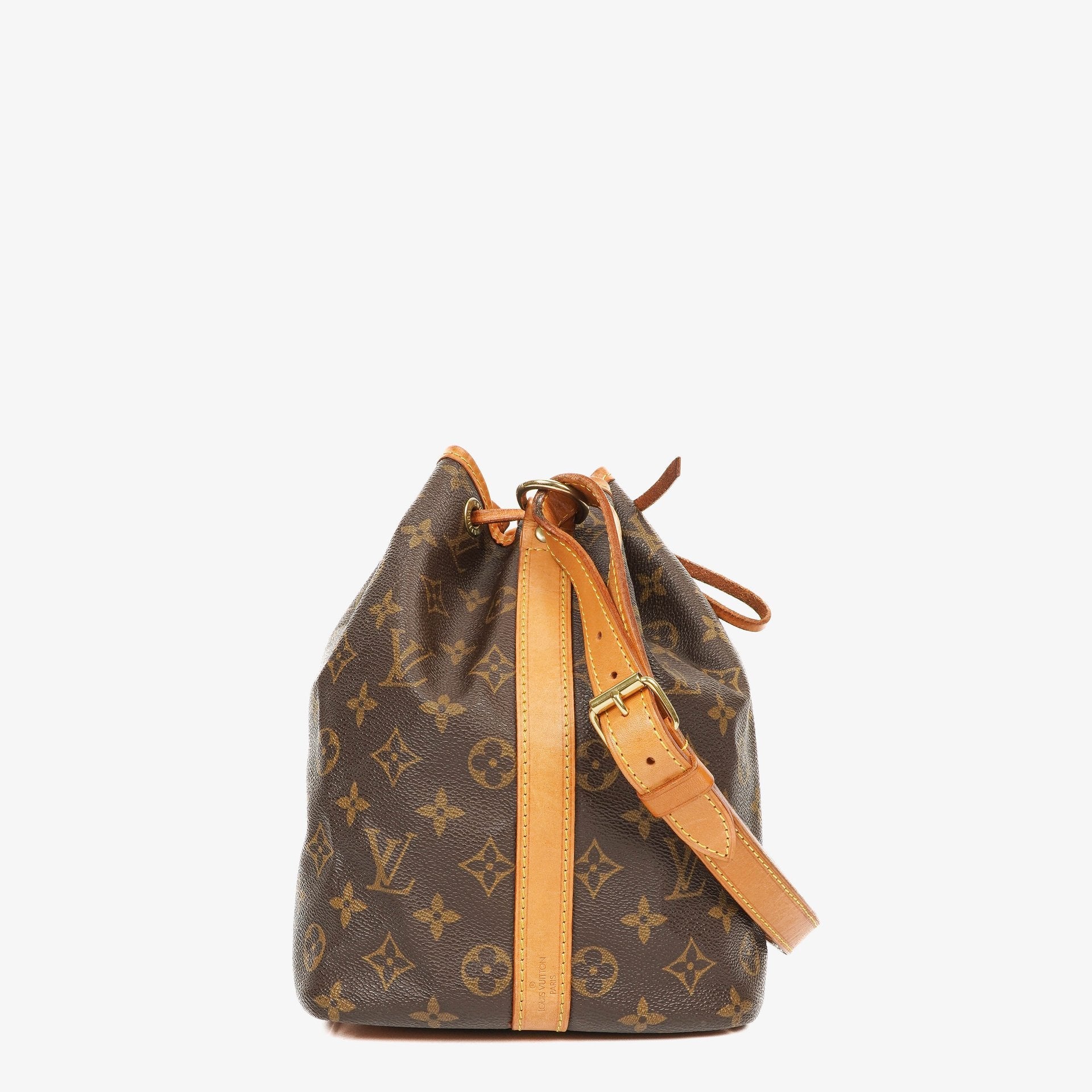 Louis Vuitton Petit Noe Schultertasche aus Monogram Canvas