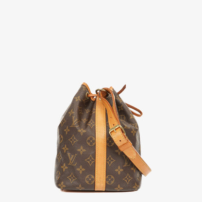 Louis Vuitton Petit Noe Schultertasche aus Monogram Canvas