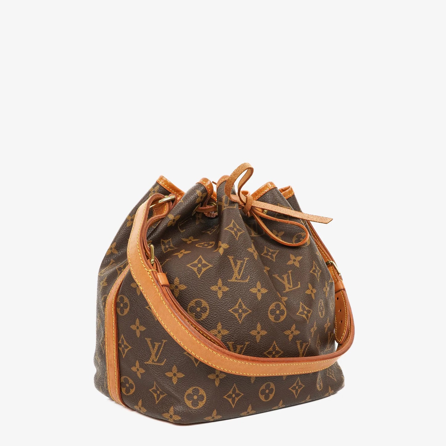 Louis Vuitton Petit Noé Schultertasche aus Monogram Canvas