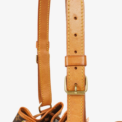 Louis Vuitton Petit Noé Schultertasche aus Monogram Canvas