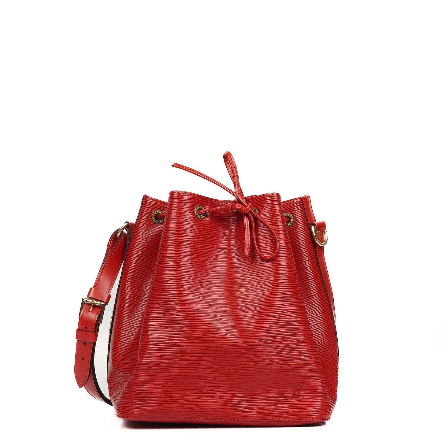 Louis Vuitton Petit Noé aus rotem Epi Leder