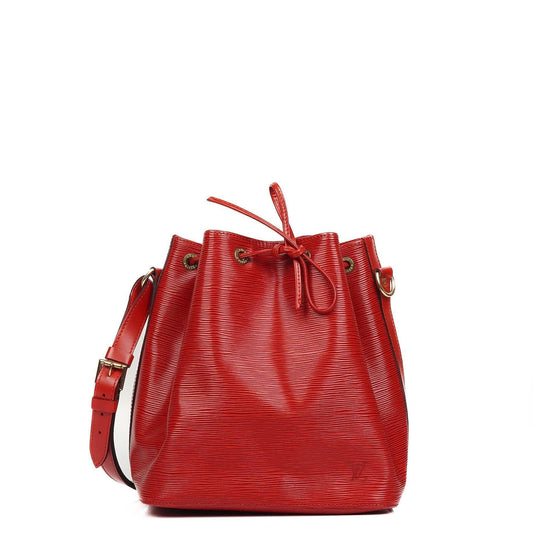Louis Vuitton Petit Noé aus rotem Epi Leder