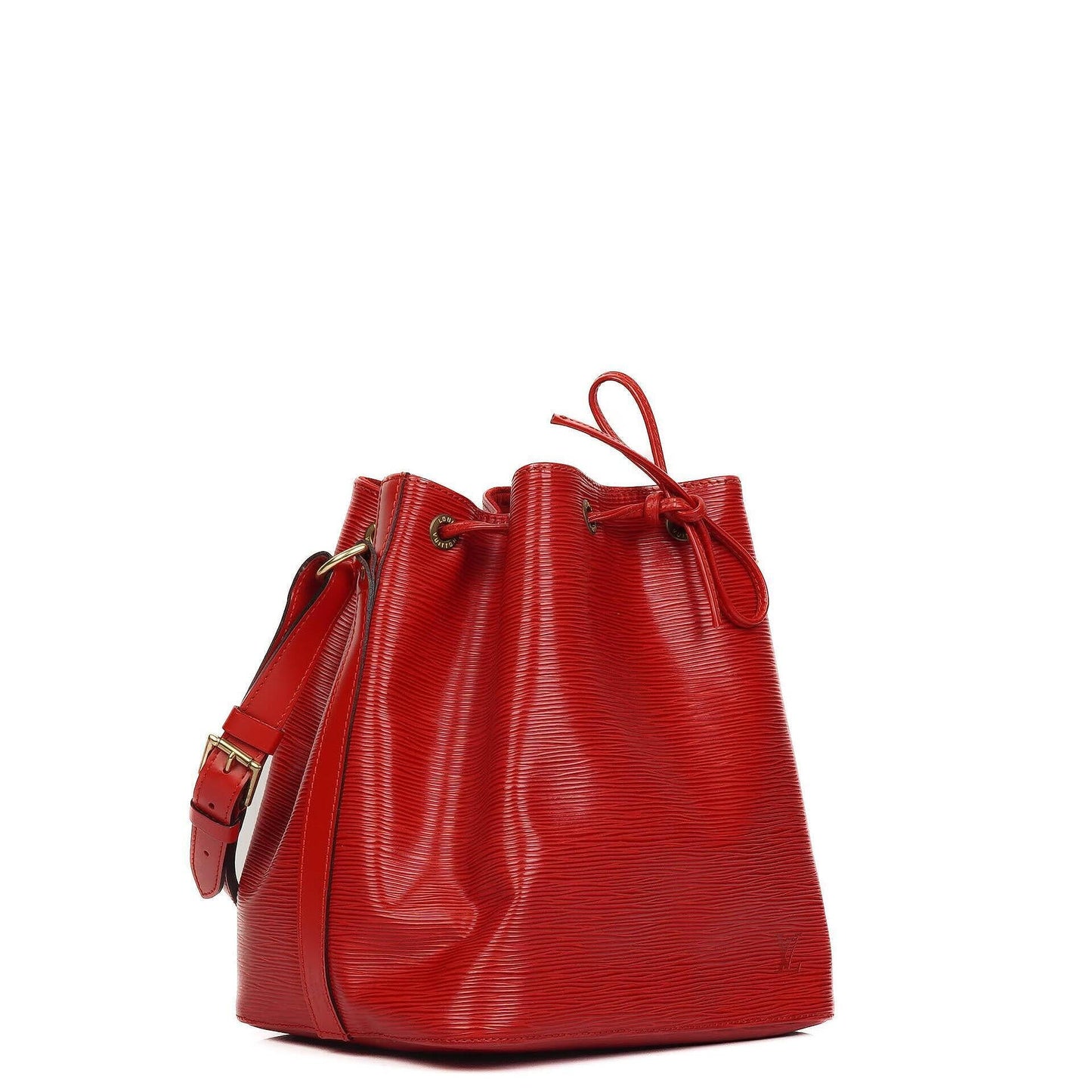 Louis Vuitton Petit Noé aus rotem Epi Leder
