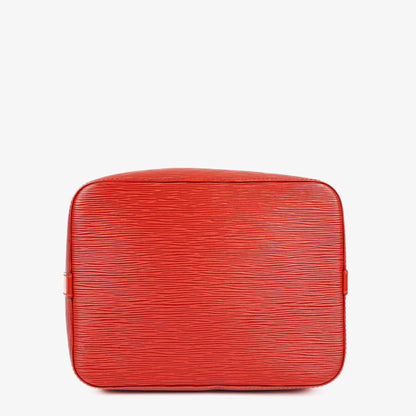 Louis Vuitton Petit Noe Schultertasche aus rotem Epi Leder